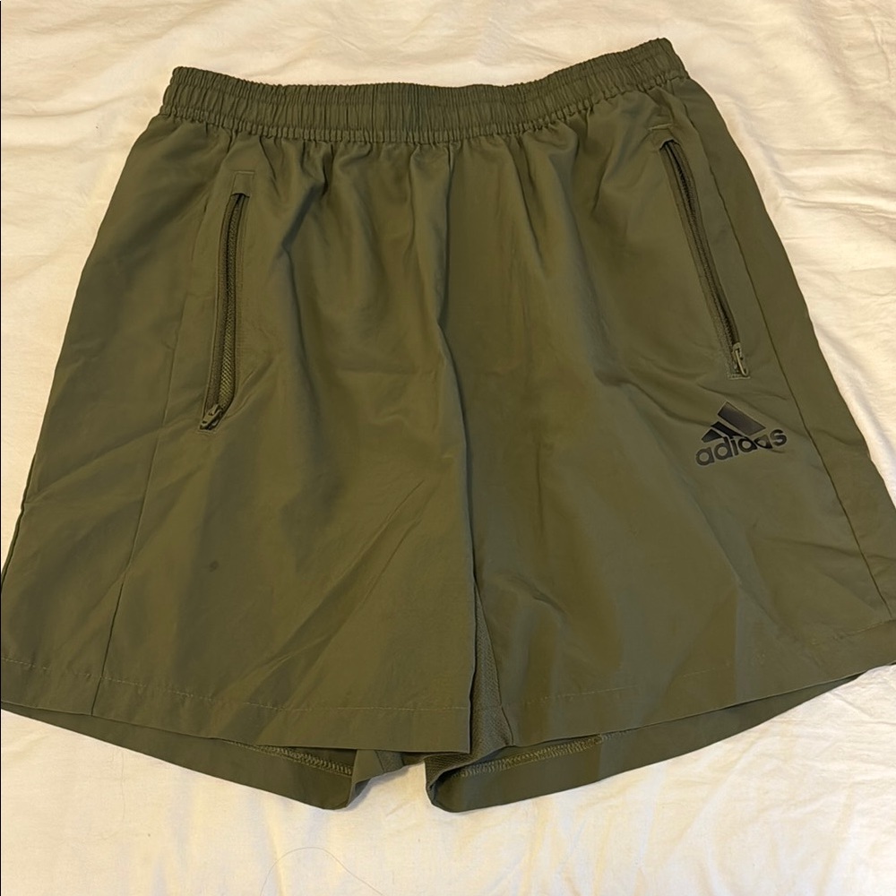 Adidas Primegreen Aeroready Olive Green Men's Shorts